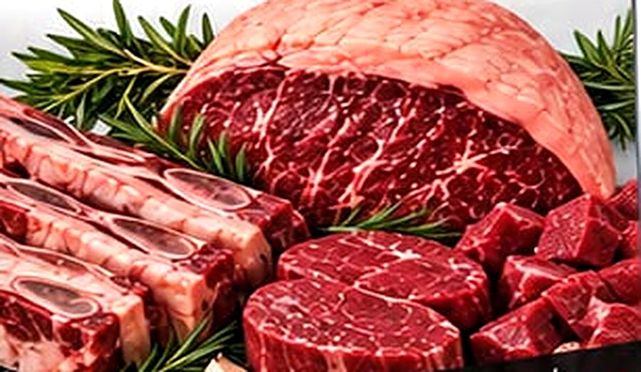Asado de tira, bifes y cortes de carne vacuna